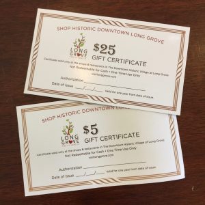 LG Gift Certificates